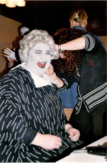 Auftritt von Nicole Delaval in der Theateria in Andwil. 